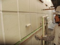 外壁プライマー塗布