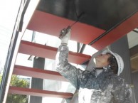 仕上げウレタン塗布