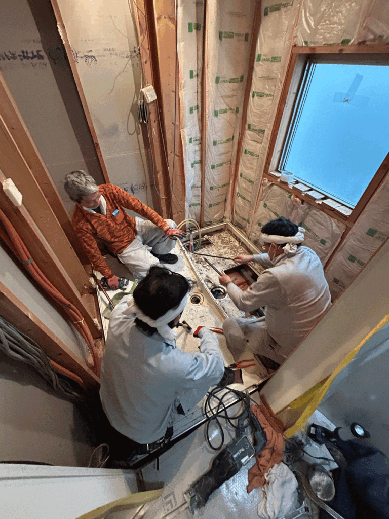 TOTO「SAZANA」毎日の疲れを、やさしく受け止めるバスルーム　目黒区M様邸