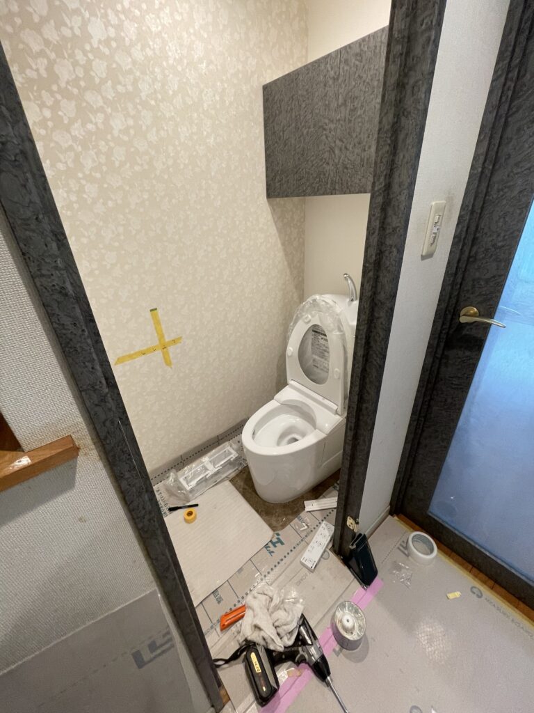 TOTO「ピュアレストEX」すっきりデザイン×簡単お手入れがうれしいトイレ時間を　川崎市中原区Ｔ様邸