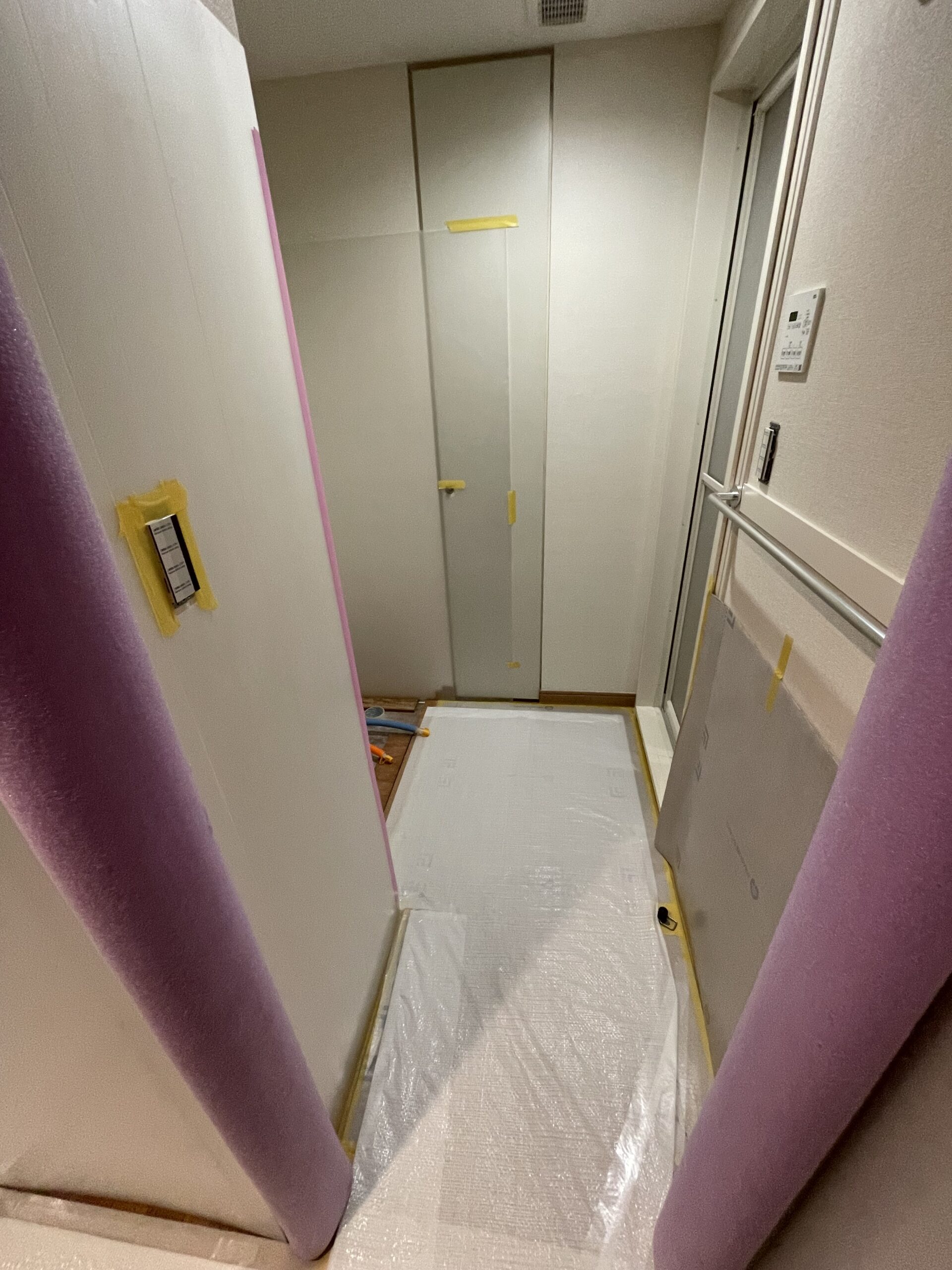 タカラスタンダード「REJUST　リジャスト」で収納力UP！ひろびろカウンターの洗面化粧台　川崎市中原区Ｔ様邸