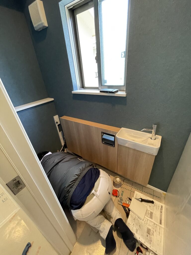 LIXIL「サティスG」「サティスS」ナチュラルシックなトイレ空間へチェンジ　川崎市宮前区N様邸