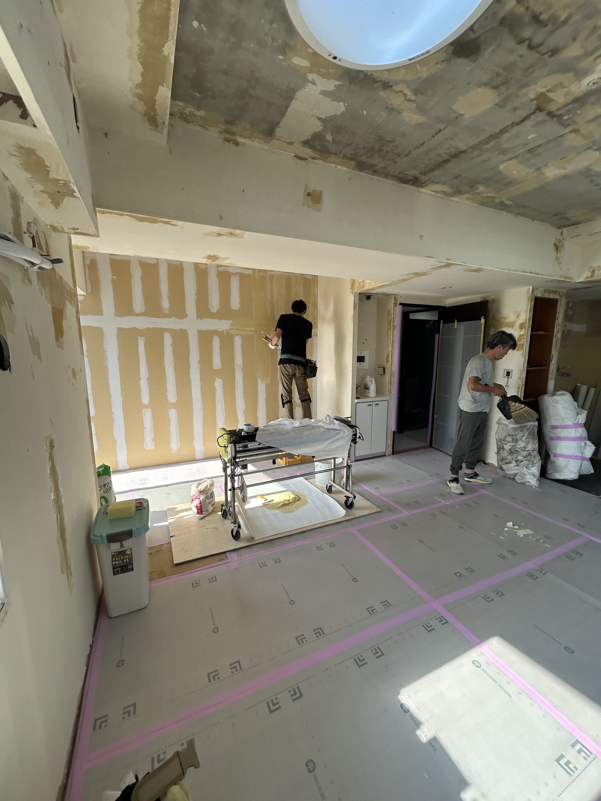 お部屋のベースで主役、フローリング工事のご紹介 大田区F様邸