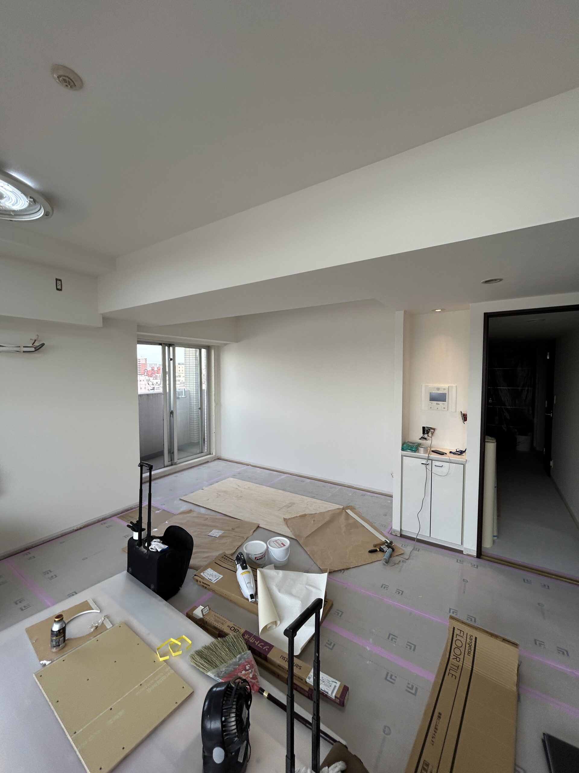 お部屋のベースで主役、フローリング工事のご紹介 大田区F様邸