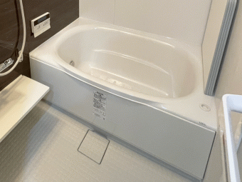 ゆったり広々ミナモ浴槽　リノビオPシリーズにお取替え　世田谷区G様邸