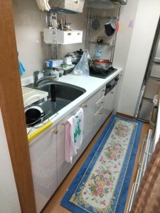 工事前のキッチン