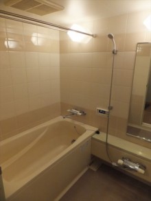 ホテルのように寛げる空間に浴室リフォーム