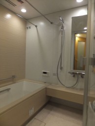 ホテルのように寛げる空間に浴室リフォーム