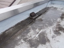屋上のウレタン防水工事